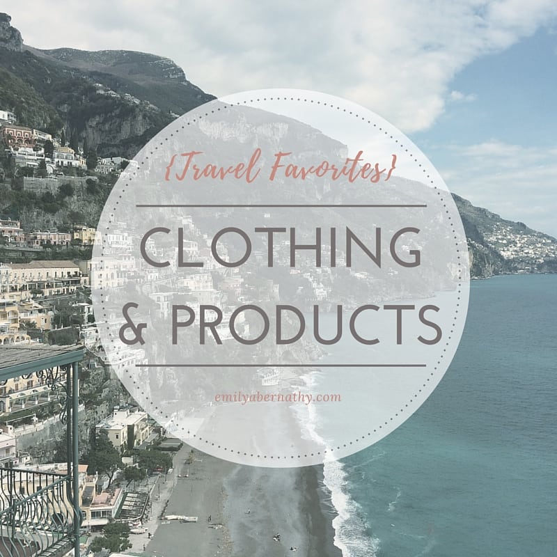 2016 Favorites | Travel Clothing & Products